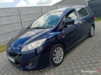 Niebieski Używany 2010 Mazda 5 Minivan | 19 900 zł