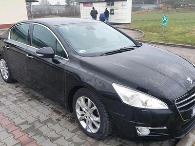 Czarny Używany 2012 Peugeot 508 Sedan/Limuzyna | 16 900 zł