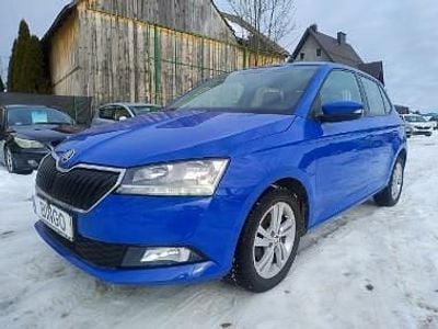 Używany Skoda Fabia 95 KM (69 kW) 2020 Niebieski Hatchback