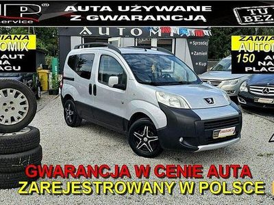 Srebrny Używany 2011 Peugeot Bipper Outdoor Minivan | 17 900 zł