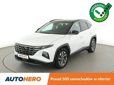 Biały Używany 2021 Hyundai Tucson SUV | 89 700 zł (Uczciwa cena)