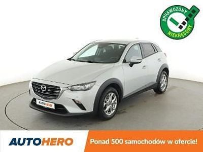 Biały Używany 2018 Mazda CX-3 SUV | 58 100 zł (Uczciwa cena)