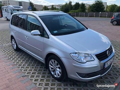 Srebrny Używany 2006 VW Touran Minivan | 13 000 zł (Dość drogi)