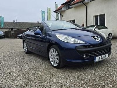 Niebieski Używany 2008 Peugeot 207 GT-line Kabriolet | 9900 zł
