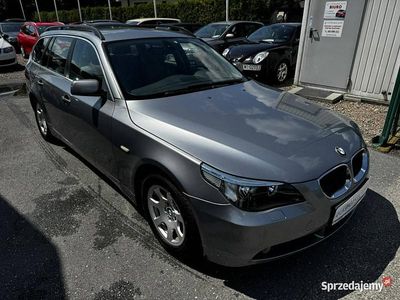 Szary Używany 2005 BMW 520 Sedan/Limuzyna | 14 500 zł