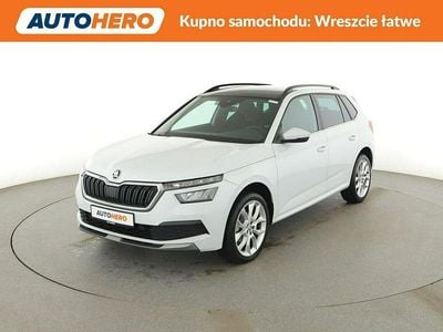 Używany Skoda Kamiq 150 KM (110 kW) 2021 Biały SUV