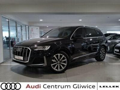 Czarny Używany 2019 Audi Q7 S-Line SUV | 279 900 zł