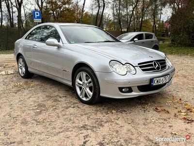 Srebrny Używany 2008 Mercedes CLK280 Avantgarde Coupe | 33 700 zł