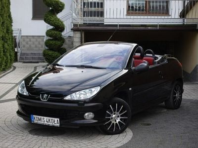 używany Peugeot 206 CC 1.6dm 109KM 2002r. 197 000km