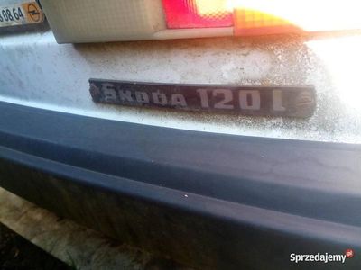 Używany Skoda 105 1988 Biały Sedan/Limuzyna