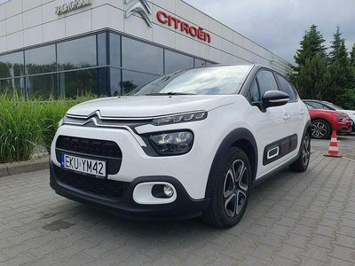 Biały Używany 2021 Citroën C3 Feel Hatchback | 44 900 zł (Uczciwa cena)