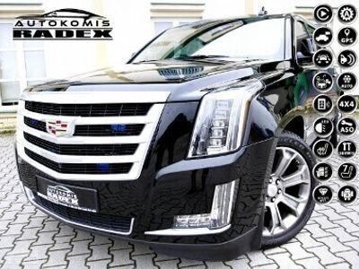 używany Cadillac Escalade IV Navi/FuLLLed/ Bose/4x4/Kamera360/ As.Pasa/7 Foteli/ Serwis/GWARANCJA