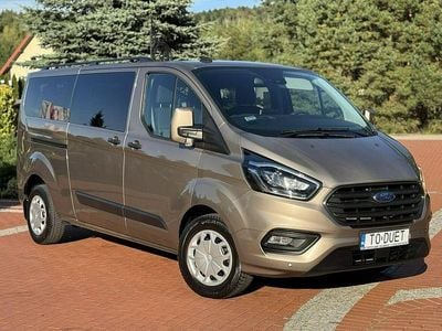 Żółtozłoty Używany 2020 Ford Transit Custom Minivan | 122 877 zł (Drogi)