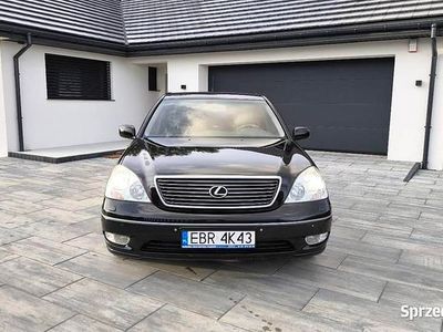 Czarny Używany 2003 Lexus LS430 President Line Sedan/Limuzyna | 49 000 zł