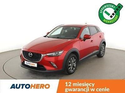 Czerwony (metalik) Używany 2018 Mazda CX-3 SUV | 52 500 zł (Dobra cena)