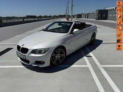 używany BMW 320 Cabriolet 2.0 M Pakiet full opcja biała perła ledy bi xenon nawi alu 19
