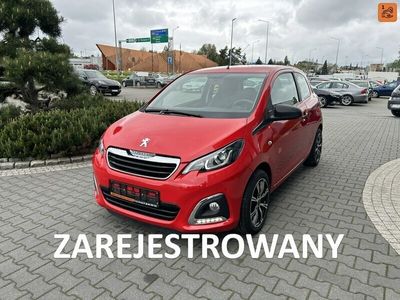 używany Peugeot 108 led, bluetooth, tempomat, tablet, centralny, el. szyby