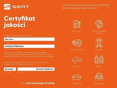 Szary Używany 2022 Seat Leon Style Hatchback | 83 900 zł