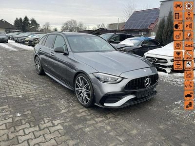 Grafitowy (metalik) Używany 2024 Mercedes C43 AMG AMG Kombi | 179 900 zł