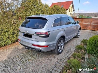 używany Audi Q7 3.0TFSI tempomat ACC,keyless,nowy rozrząd,hak,panorama
