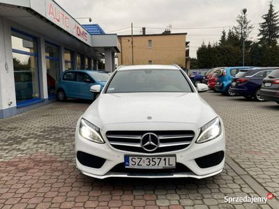 używany Mercedes C180 Pakiet AMG, LED , El. Klapa, Czarna Podsuf...