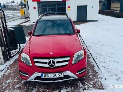 Używany Mercedes GLK250 AMG 2013 Czerwony SUV