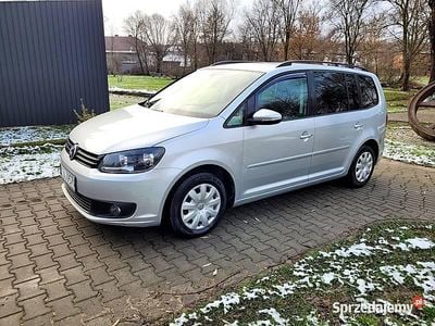 Srebrny Używany 2011 VW Touran Minivan | 24 900 zł (Dość drogi)