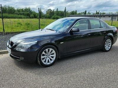 Używany BMW 520 163 KM (119 kW) 2008 Czarny (metalik, perła) Sedan/Limuzyna