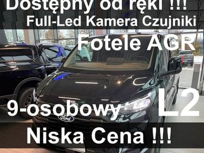 Używany Ford Transit Custom 136 KM (100 kW) 2024 Czarny (metalik) Minivan