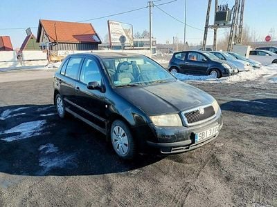 Czarny Używany 2004 Skoda Fabia Hatchback | 2500 zł (Dobra cena)