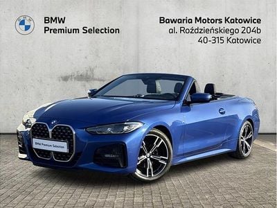 Używany BMW 420 Shadowline 184 KM (135 kW) 2022 Niebieski portimao m metalizowany Kabriolet