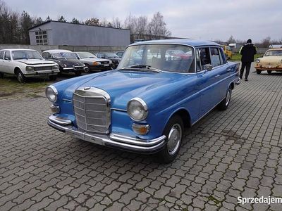 Niebieski Używany 1966 Mercedes 200 Sedan/Limuzyna | 31 500 zł