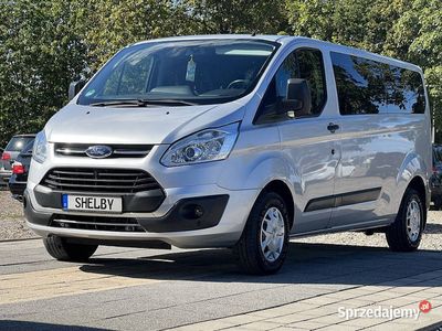 używany Ford Transit Custom 2.0TDCI 130KM L2H1 Klima 9foteli Rampa Inwalidzka Stan Bdb PO OPŁATA