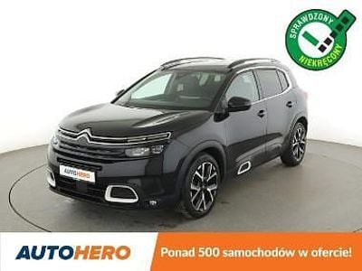 Czarny Używany 2019 Citroën C5 Aircross SUV | 74 400 zł (Uczciwa cena)