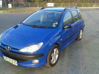 Używany Peugeot 206 109 KM (80 kW) 2006 Niebieski Sedan/Limuzyna