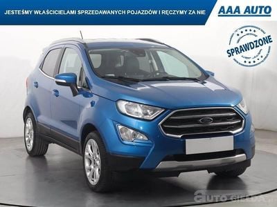 Błękitny Używany 2021 Ford Ecosport SUV | 60 999 zł (Dość drogi)