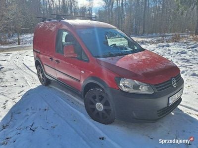 Używany VW Caddy 2012 Czerwony Minivan
