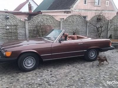 Brązowy Używany 1977 Mercedes SL450 Kabriolet | 75 000 zł