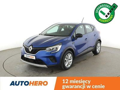Niebieski (metalik) Używany 2021 Renault Captur SUV | 69 000 zł (Uczciwa cena)