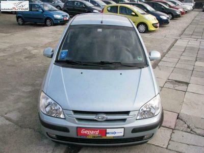 Niebieski jasny (metalik) Używany 2005 Hyundai Getz Hatchback | 8999 zł