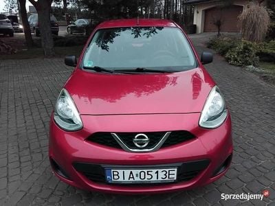 Bordowy Używany 2015 Nissan Micra Hatchback | 15 900 zł (Dobra cena)