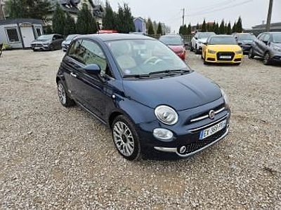 Niebieski Używany 2018 Fiat 500 | 36 900 zł (Uczciwa cena)