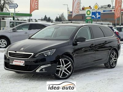 Czarny Używany 2016 Peugeot 308 SW Kombi | 31 900 zł (Uczciwa cena)