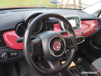 Używany Fiat 500X 140 KM (102 kW) 2015 Czerwony SUV