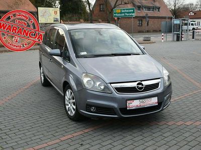 Niebieski Używany 2007 Opel Zafira Minivan | 10 900 zł