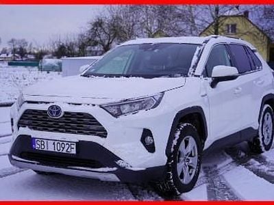Biały Używany 2019 Toyota RAV4 Hybrid SUV | 109 000 zł (Dość drogi)