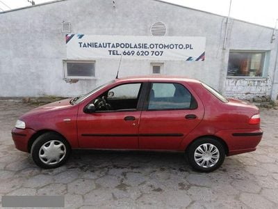 Bordowy (metalik) Używany 2003 Fiat Albea Sedan/Limuzyna | 2699 zł