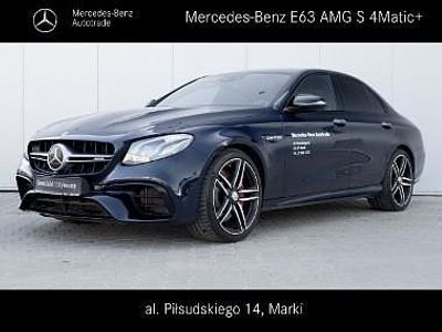 Niebieski Używany 2018 Mercedes E63S AMG AMG line Sedan/Limuzyna | 369 900 zł