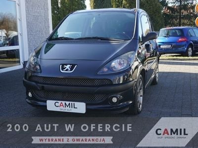 Czarny Używany 2007 Peugeot 1007 Minivan | 9900 zł