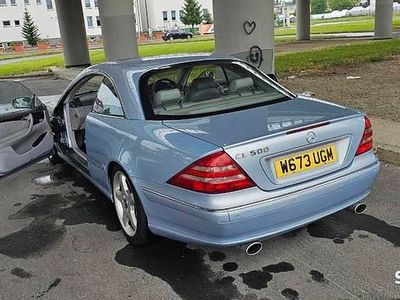 Niebieski Używany 2000 Mercedes CL500 Coupe | 19 990 zł
